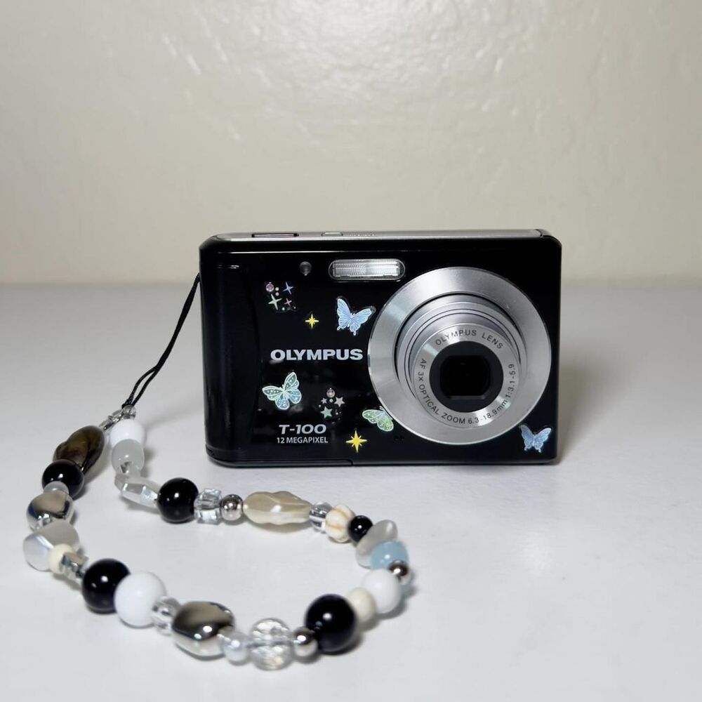 Olympus Black and Silver Cameras-and-accessories
